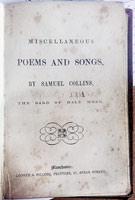 Poems and Songs'  by Samuel Collins